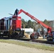 Maintenance personnel repair Fort McCoy locomotive, return it to service in time for rail offload
