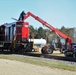 Maintenance personnel repair Fort McCoy locomotive, return it to service in time for rail offload