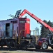 Maintenance personnel repair Fort McCoy locomotive, return it to service in time for rail offload