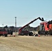 Maintenance personnel repair Fort McCoy locomotive, return it to service in time for rail offload