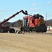 Maintenance personnel repair Fort McCoy locomotive, return it to service in time for rail offload