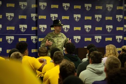 Wagonmasters Join UMBC for Game-Day Tradition