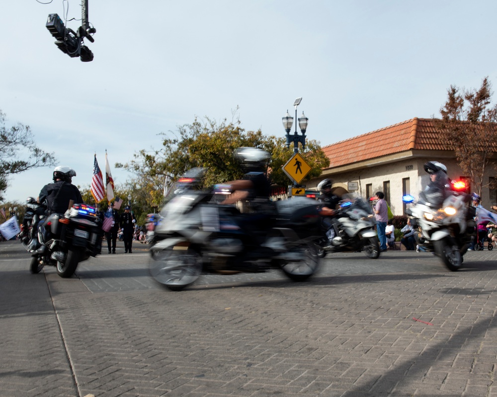 Travis AFB Airmen participate in Veterans Day Parade