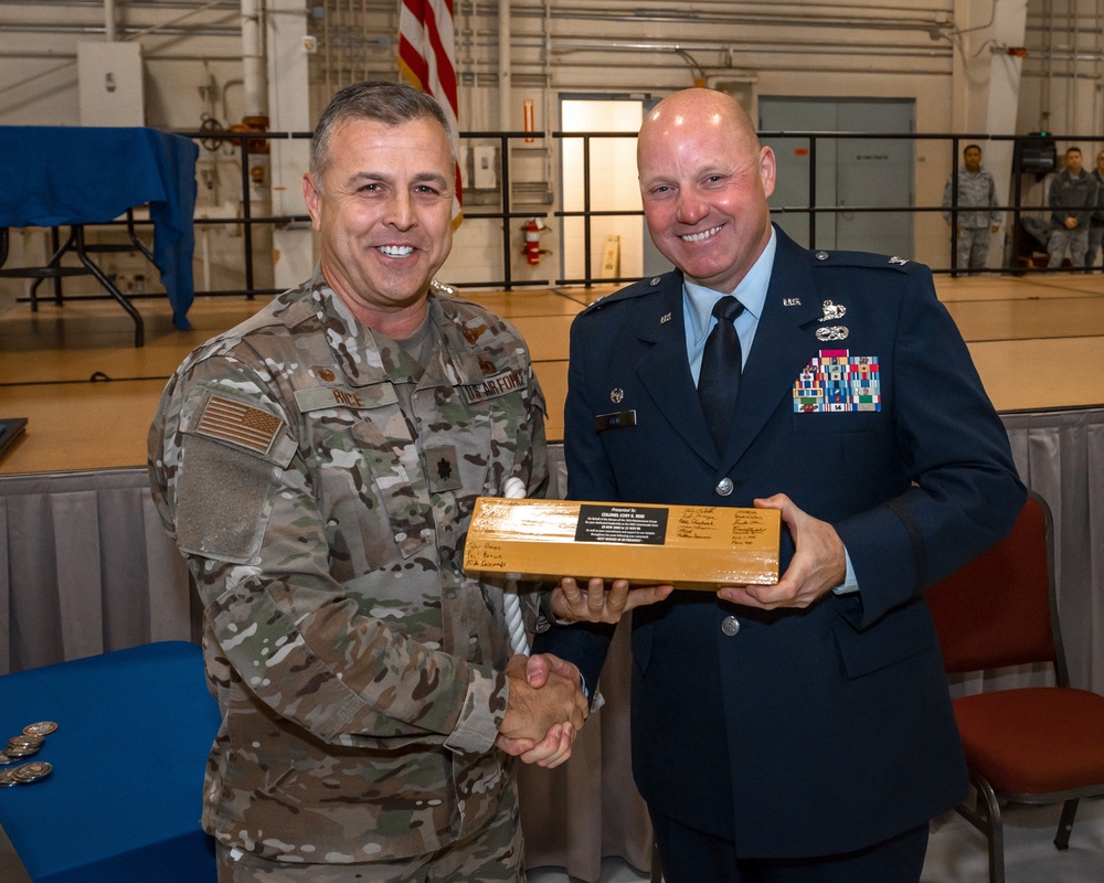 182nd Mission Support Group commander retires after 31 years of service