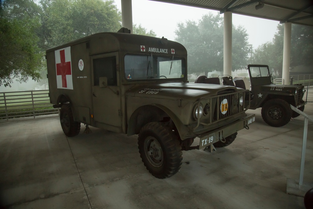 AMEDD Museum - Early morning fog