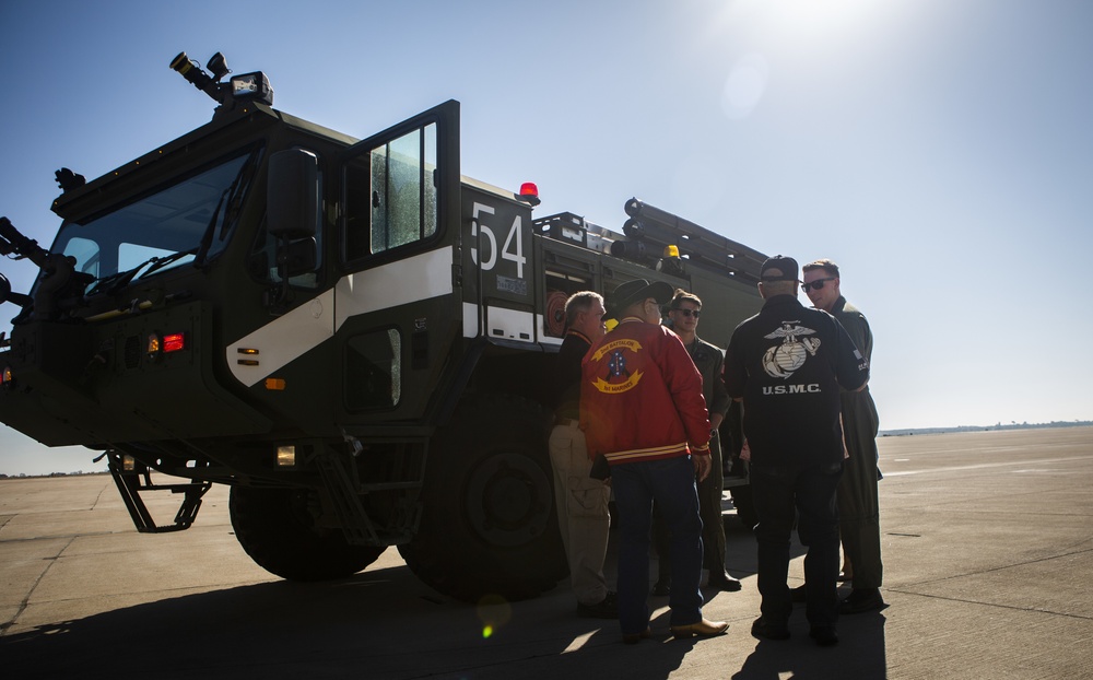 “Ghost Battalion” Vietnam Veterans visit MCAS Miramar