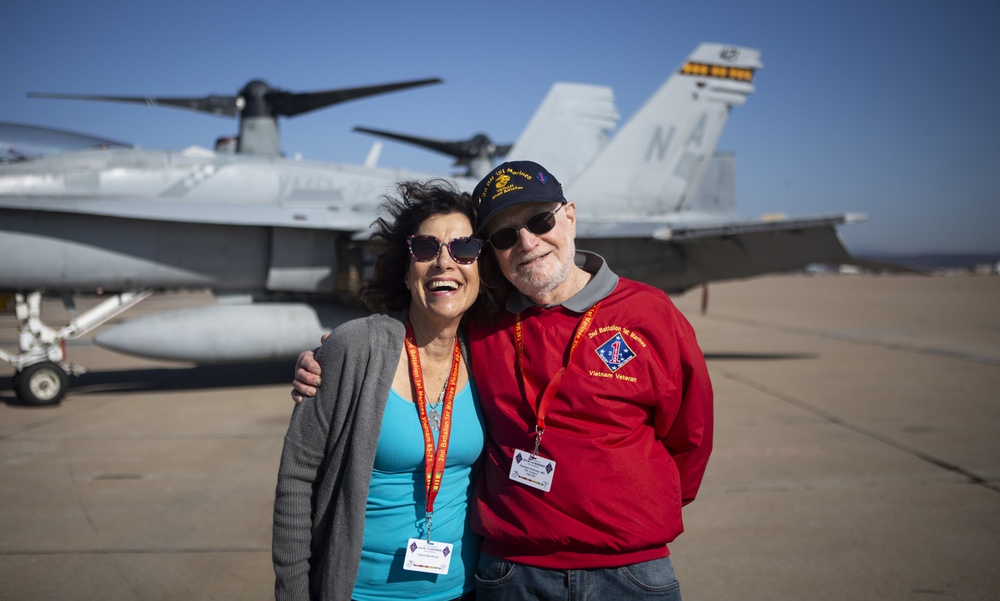 “Ghost Battalion” Vietnam Veterans visit MCAS Miramar