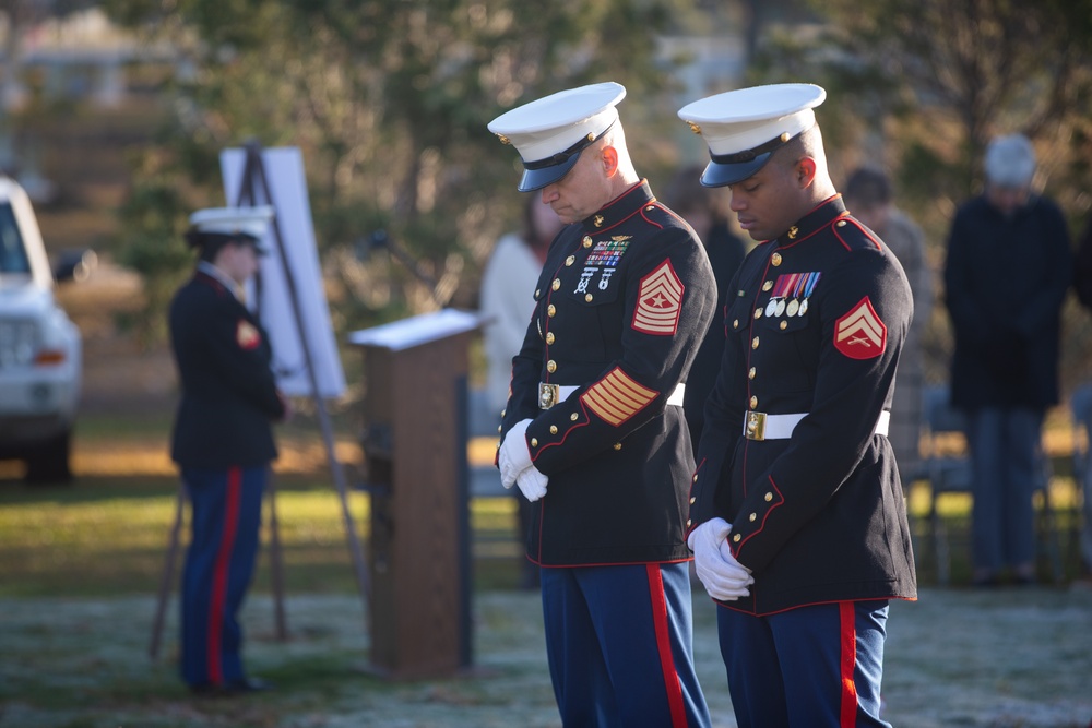 Birthday Wreath Laying for Sergeant Major of The Marine Corps Thomas J. McHugh