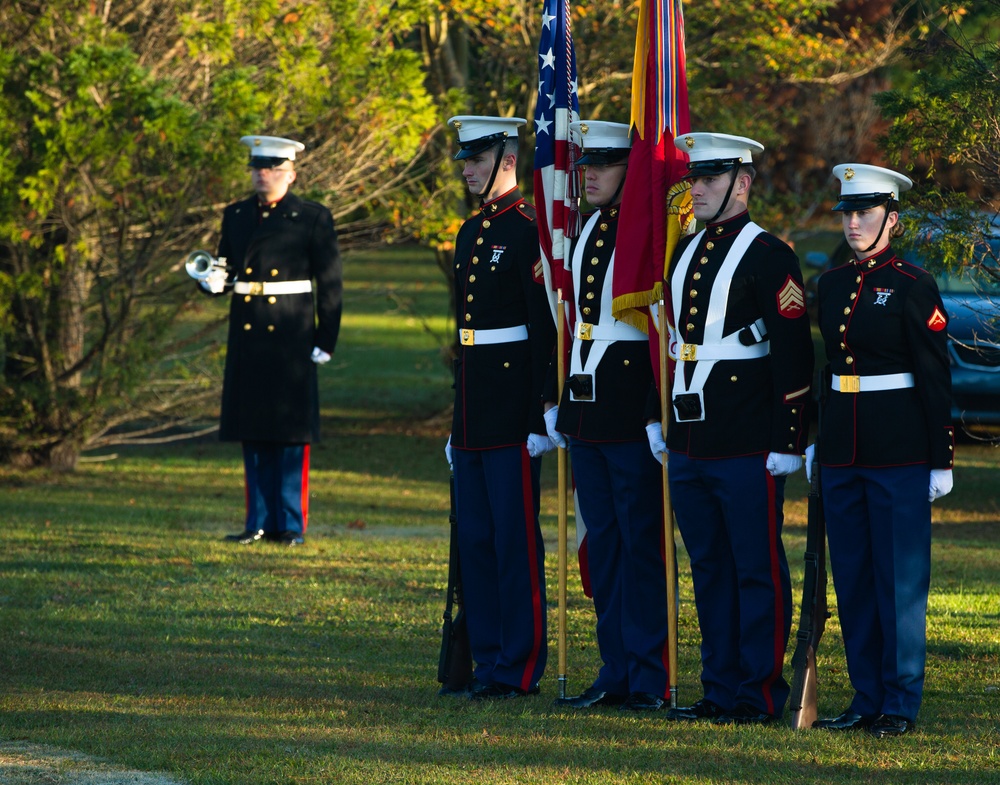 Birthday Wreath Laying for Sergeant Major of The Marine Corps Thomas J. McHugh