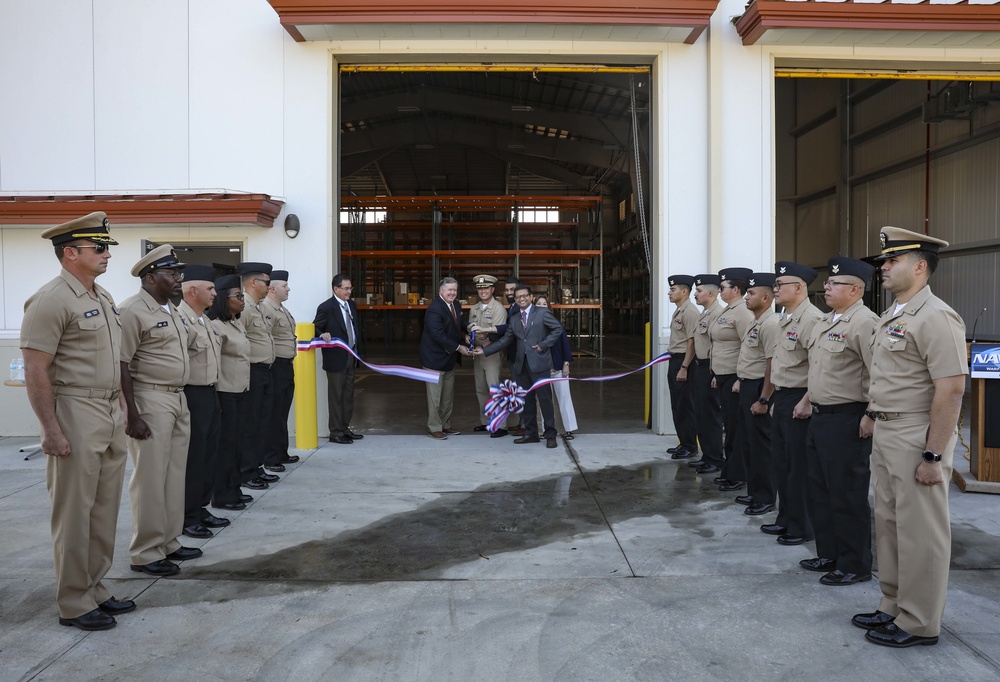 NSWC Corona Officially Opens Long-Awaited OM&amp;S Warehouse in Ribbon Cutting Ceremony