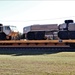 Engineer unit's equipment, vehicles on railcars at Fort McCoy return from 2019 Operation Resolute Castle deployment