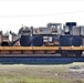 Engineer unit's equipment, vehicles on railcars at Fort McCoy return from 2019 Operation Resolute Castle deployment