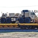 Engineer unit's equipment, vehicles on railcars at Fort McCoy return from 2019 Operation Resolute Castle deployment