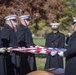 Military Funeral Honors with Funeral Escort are Conducted for U.S. Marine Corps Col. Werner Frederick Rebstock