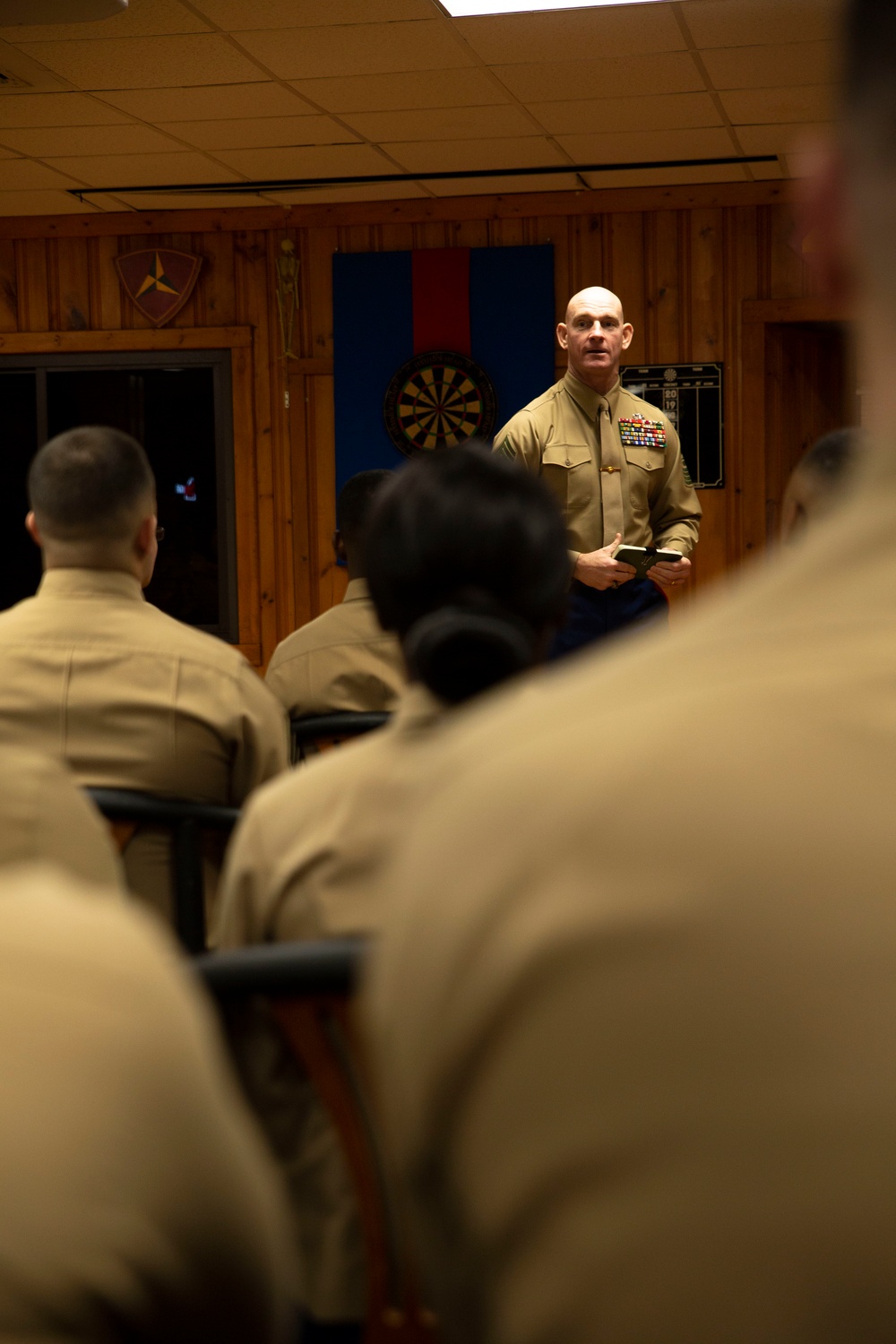 Sergeant Major of Marine Corps Visits 1st Marine Corps District