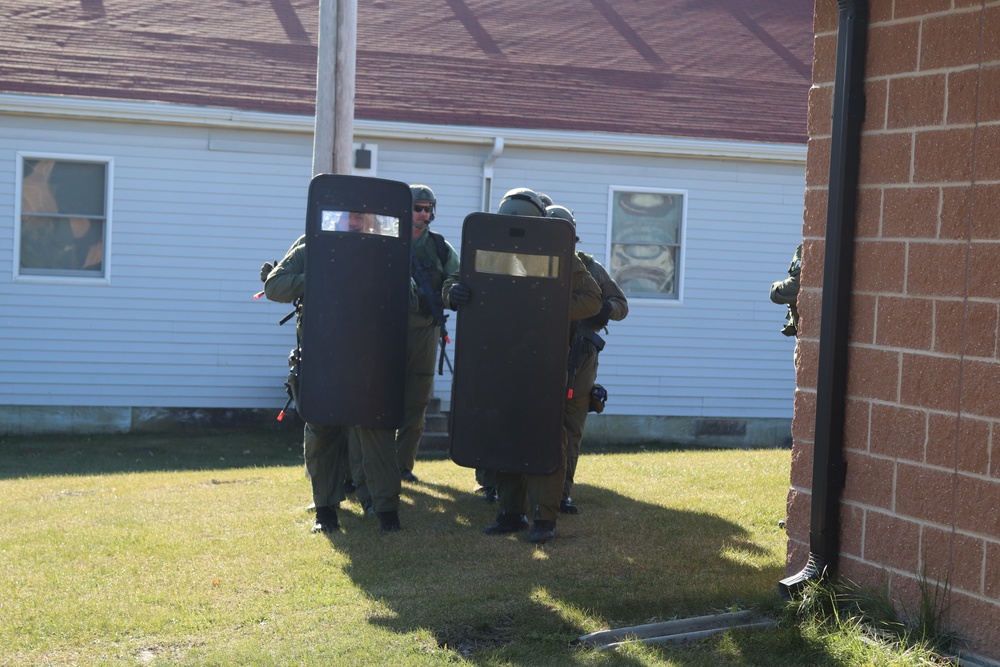 Fort McCoy Special Reaction Team holds training, prepares for possible responses