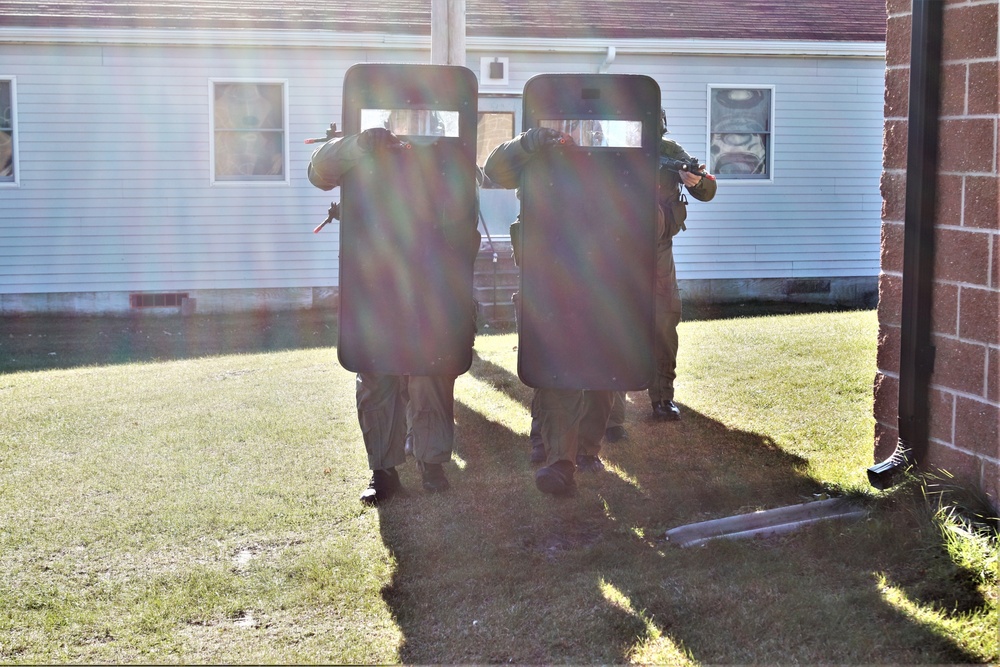 Fort McCoy Special Reaction Team holds training, prepares for possible responses