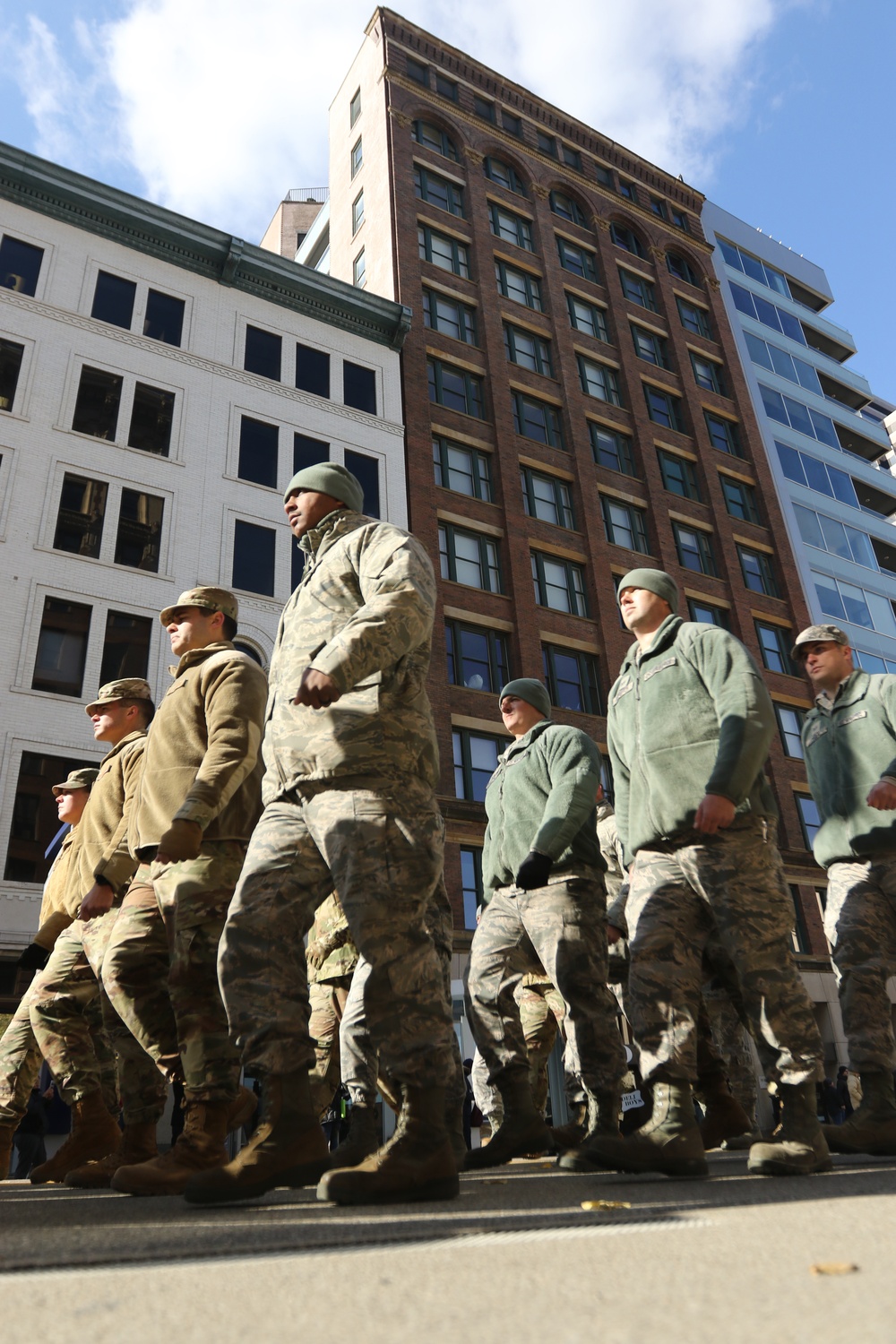 Honoring Veterans Day during annual parade in Ohio’s capital