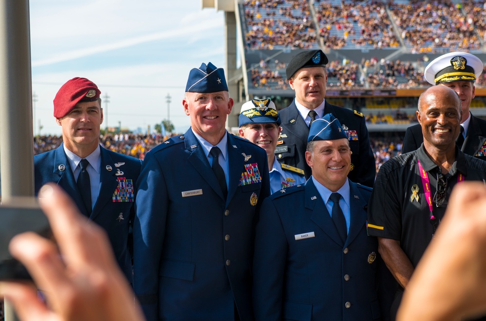 ASU, ISM Raceway honors Luke Airmen during Veteran’s weekend ceremonies