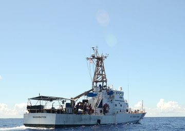 Coast Guard Cutter Washington participates in Operation Kurukuru