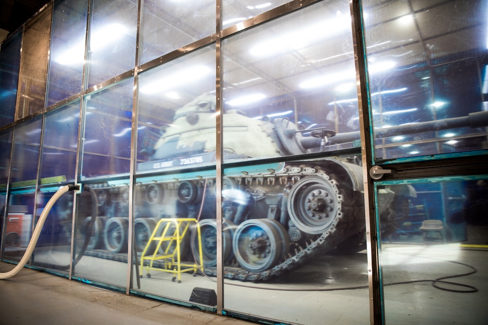 Historic M48 Patton Tank Undergoes Preservation