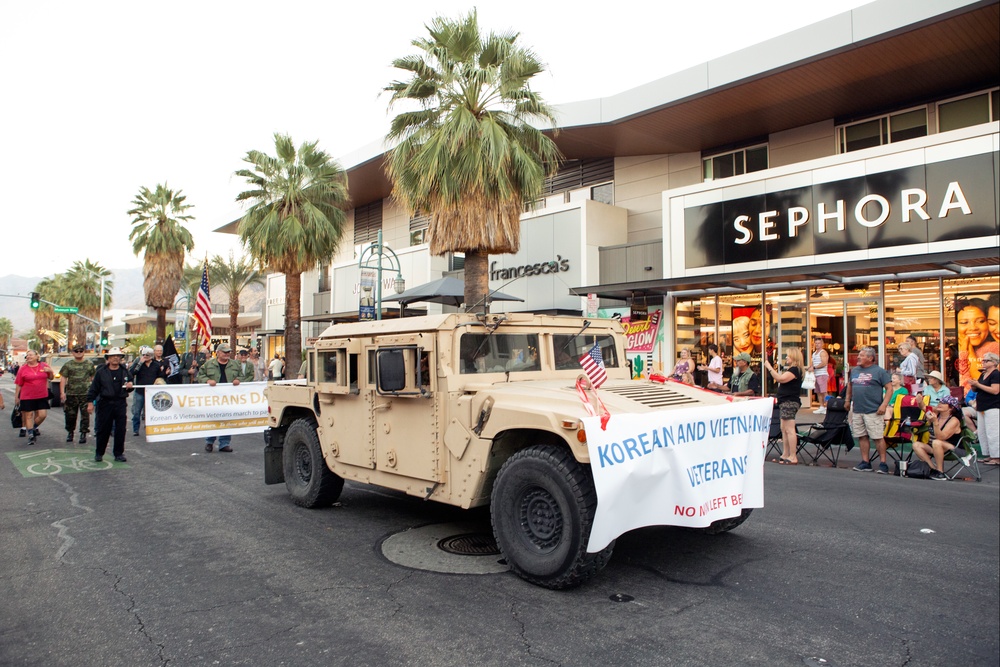 1498th TC escorts veterans in Palm Springs parade