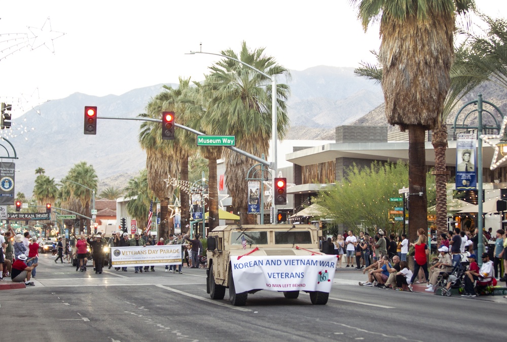 1498th TC escorts veterans in Palm Springs parade