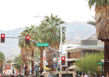 1498th TC escorts veterans in Palm Springs parade