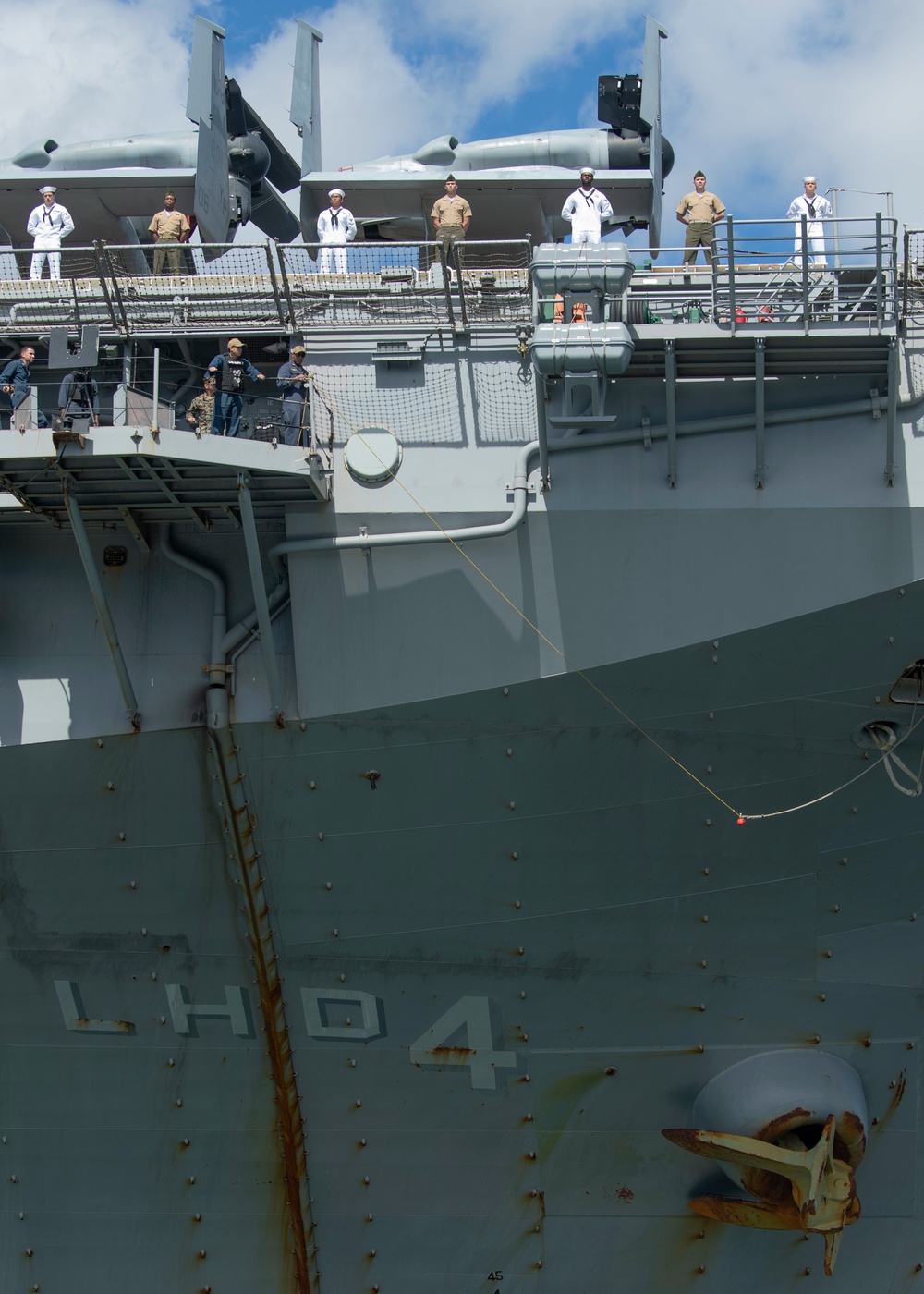 USS Boxer Arrives In Pearl Harbor