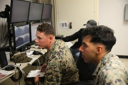 Marines take on combat convoy simulator