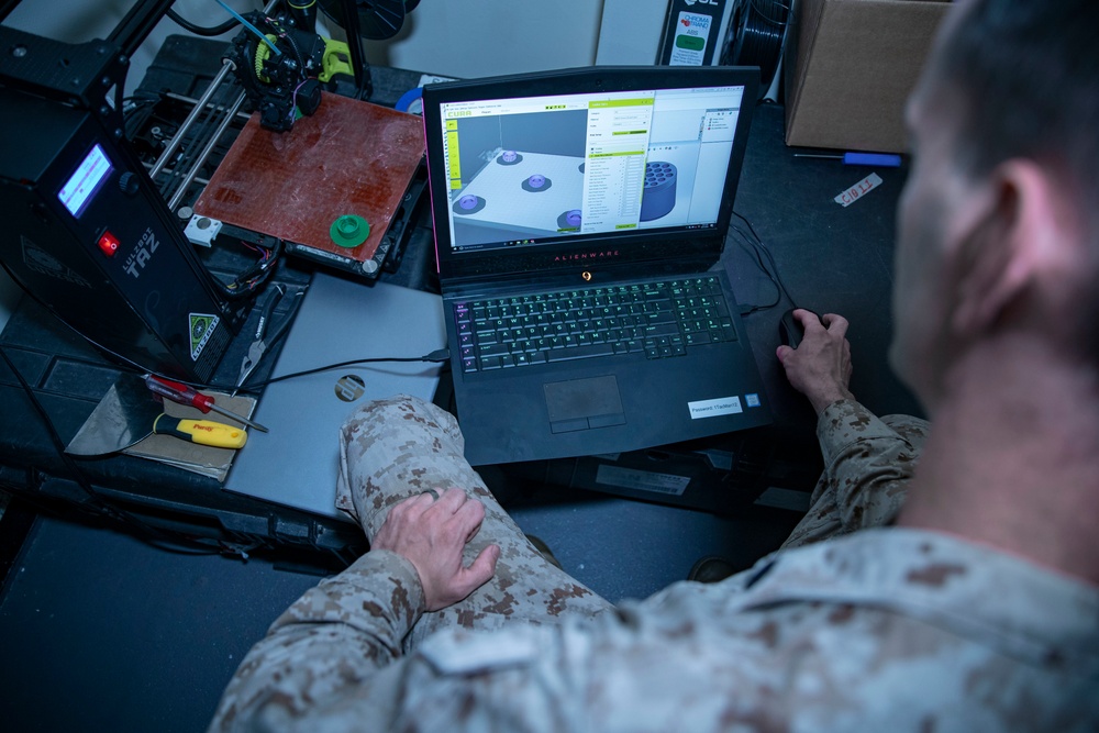 3-D Printing aboard USS John P. Murtha