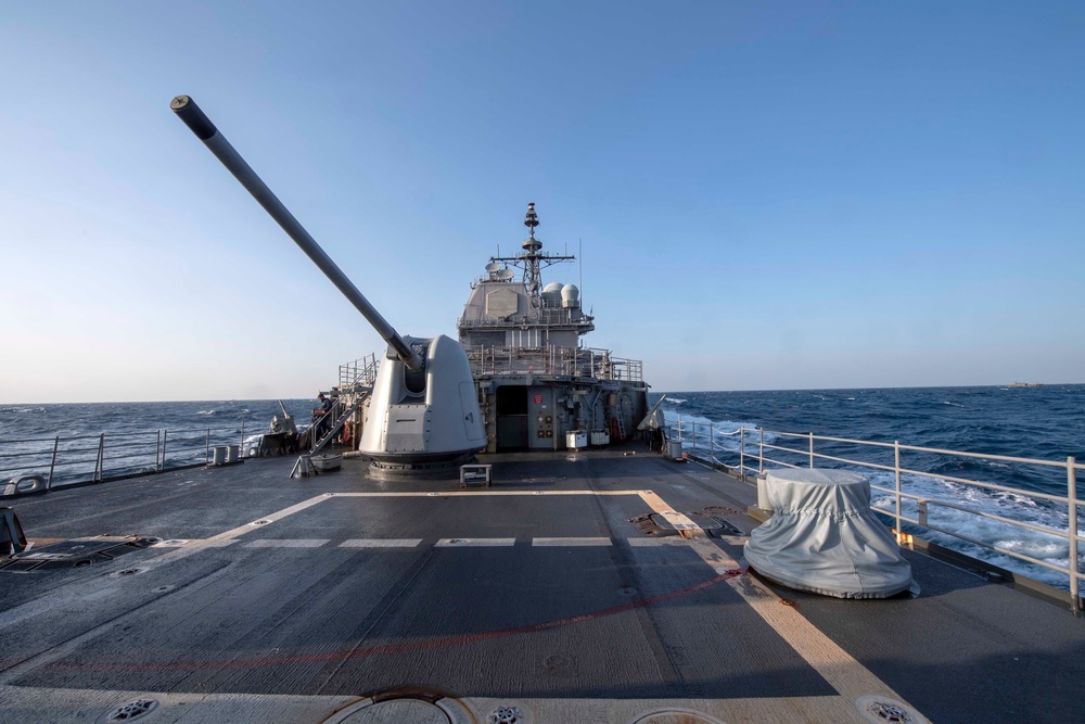 USS Antietam Maritime Security Operations