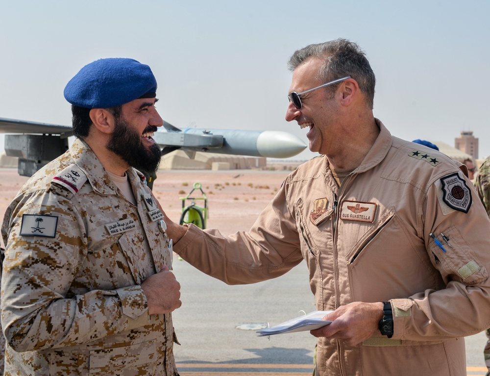 AFCENT commander visits Prince Sultan Air Base