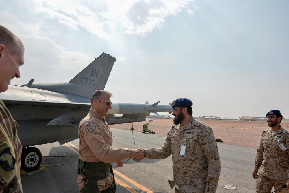 AFCENT commander visits Prince Sultan Air Base