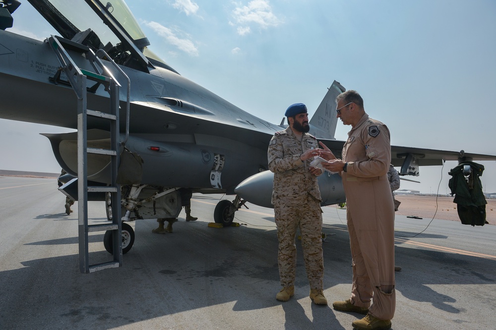 AFCENT commander visits Prince Sultan Air Base