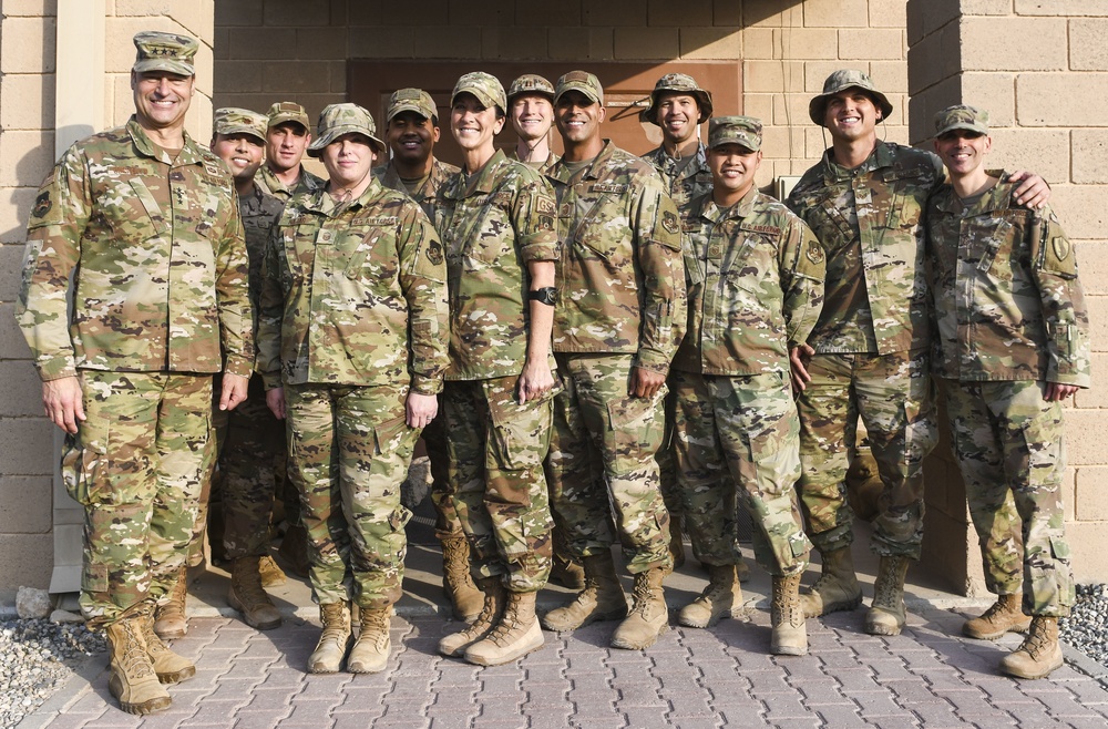 Lt. Gen. Guastella goes into Airmen’s workplaces, recognizes top performers