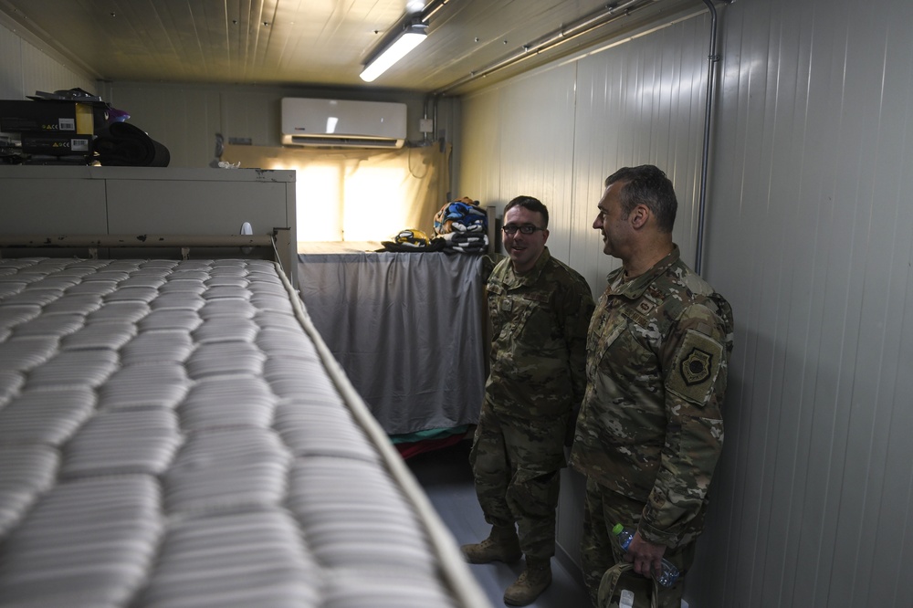 Lt. Gen. Guastella goes into Airmen’s workplaces, recognizes top performers