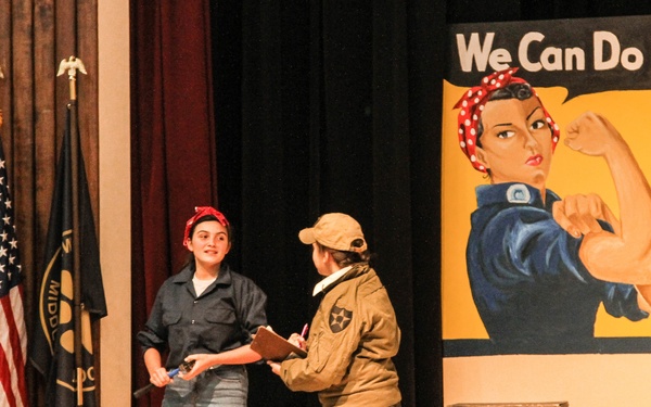 WPMS honors veterans with WWII-themed play