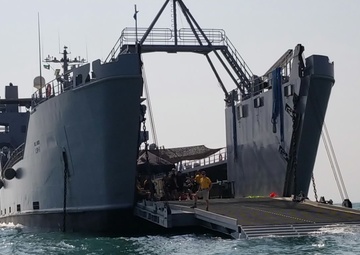 Army Maritime Service provides logistical support to Operation Spartan Shield