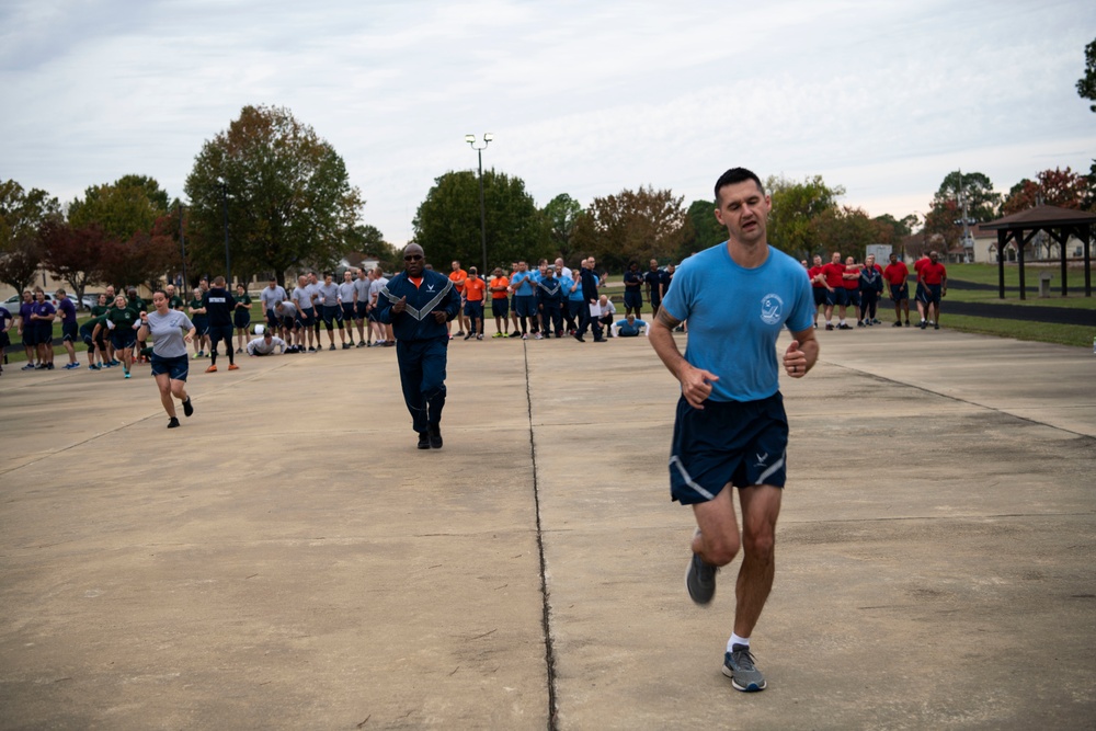 SNCOs train during USAF First Sergeant Academy