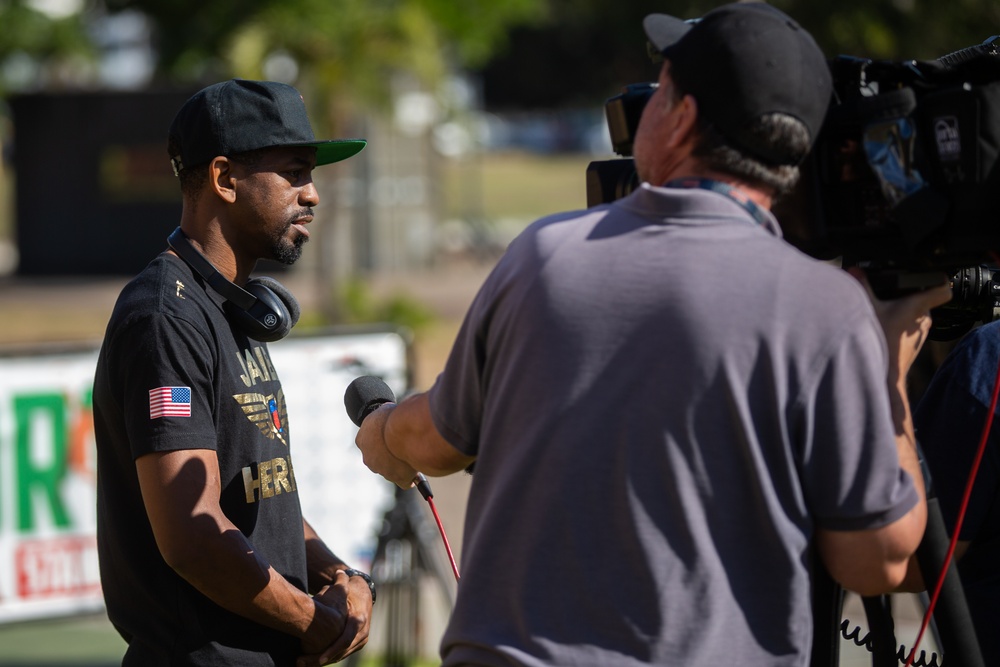 Jamel Herring MCRD visit