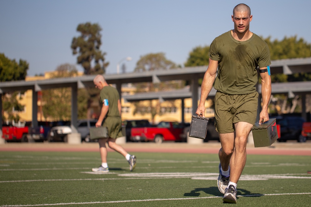 Kilo Company physical training