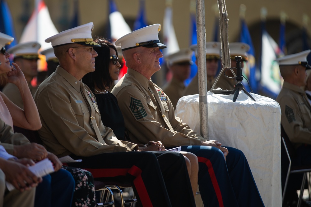SgtMaj Lanham Post and Relief