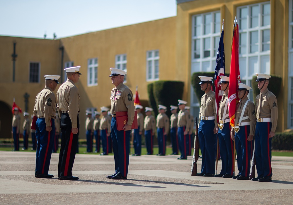 SgtMaj Lanham Post and Relief