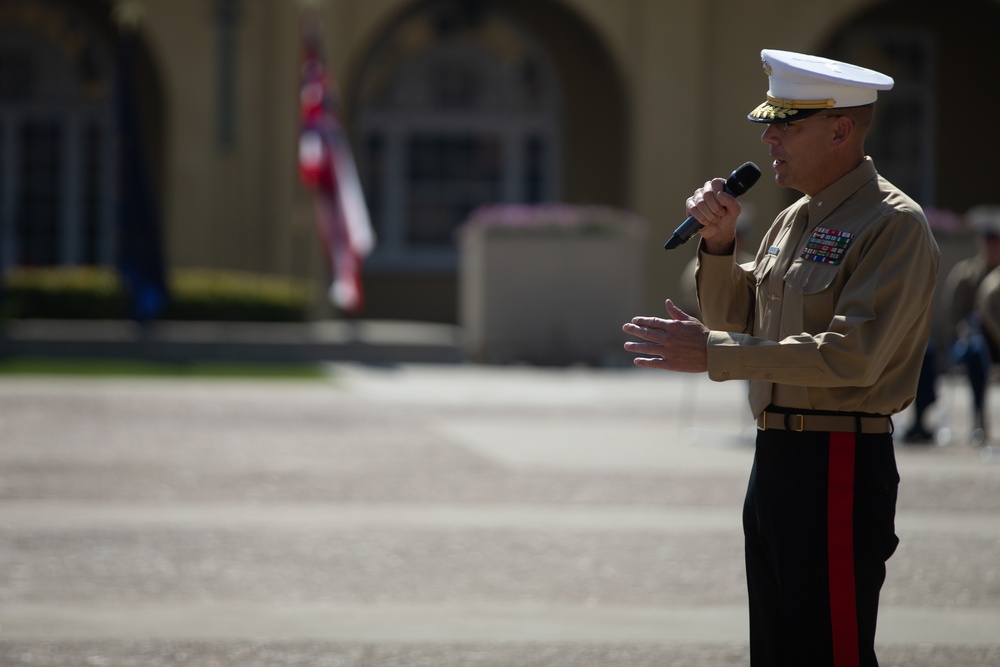 SgtMaj Lanham Post and Relief