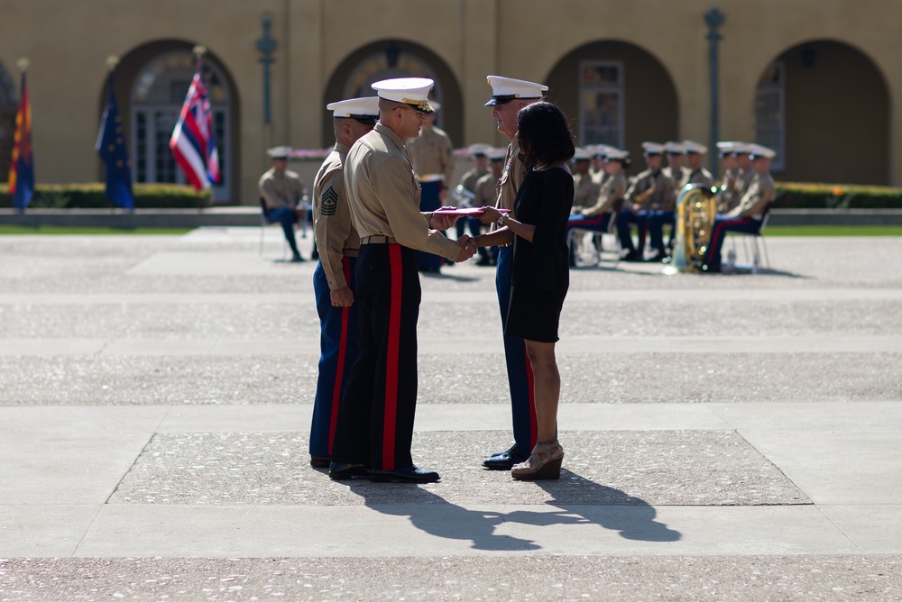 SgtMaj Lanham Post and Relief