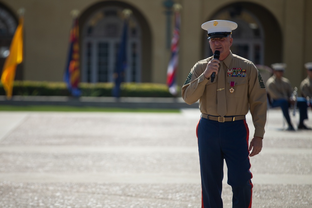 SgtMaj Lanham Post and Relief