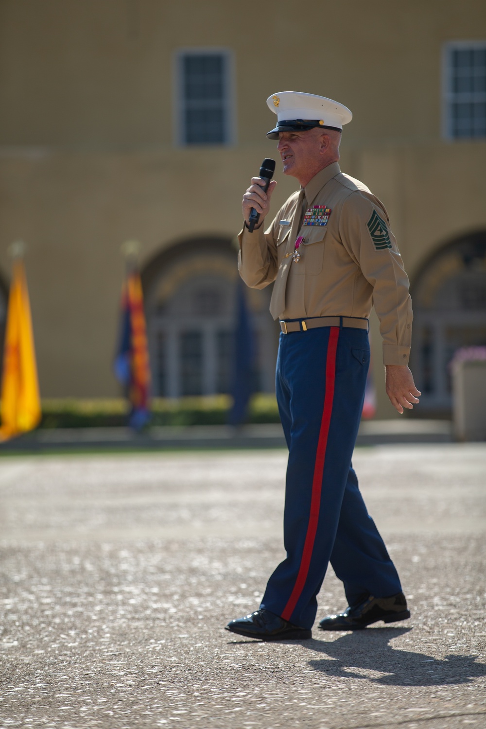SgtMaj Lanham Post and Relief