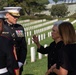 SgtMaj Leland D. Crawford Wreath Laying Ceremony