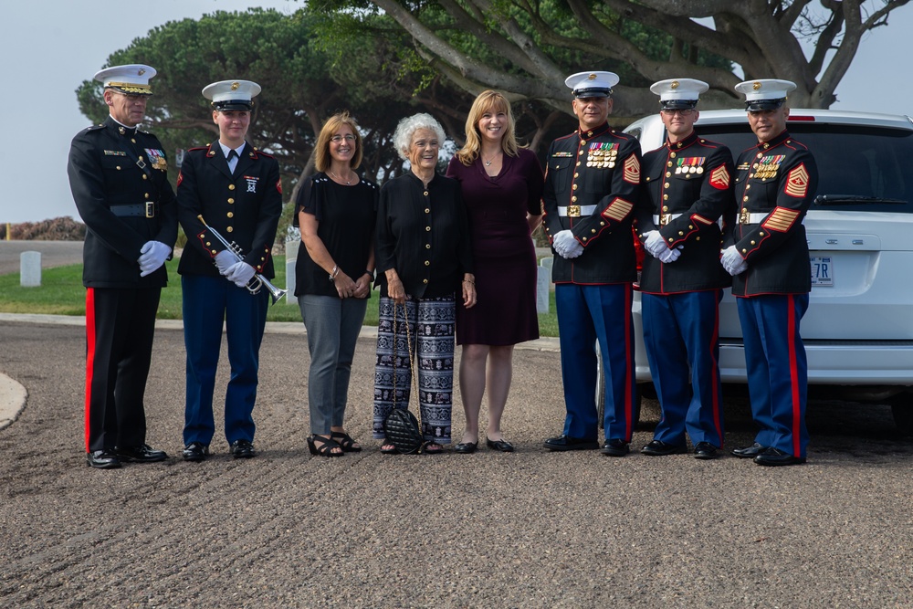 SgtMaj Leland D. Crawford Wreath Laying Ceremony